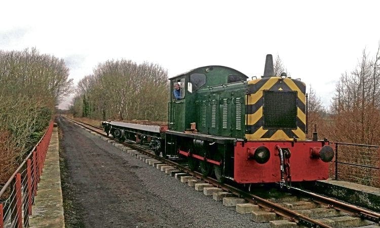 BR locoman drives Aln Valley train 53 years on