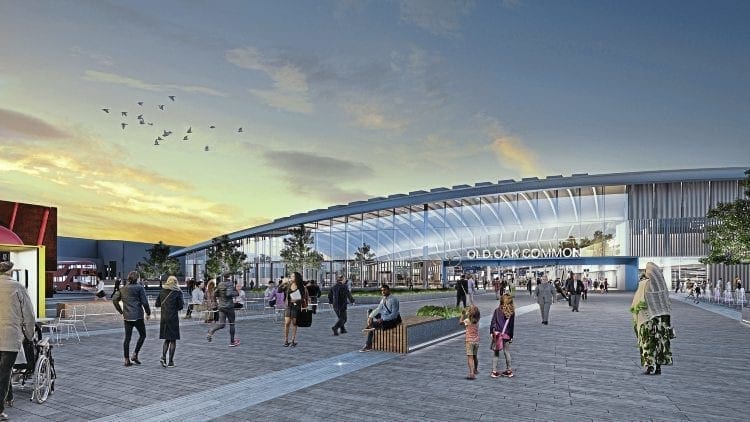 HS2 unveils designs for Old Oak Common interchange