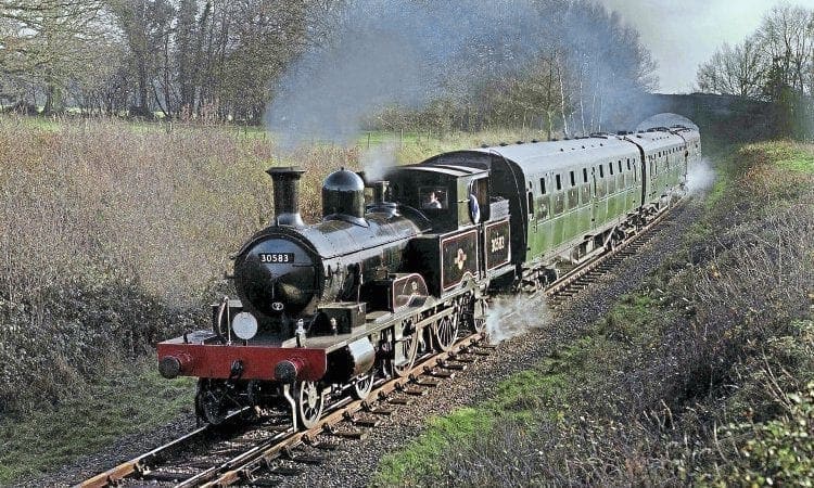 Calbourne and black ‘Radial’ for Bluebell’s branch gala
