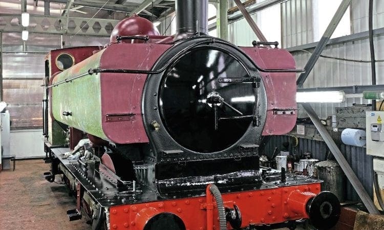 Severn Valley Railway pannier sees red