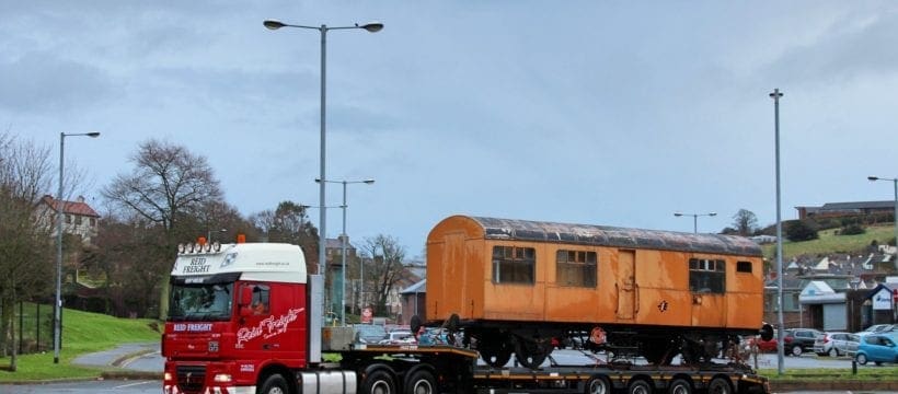 Brexit Busting Dash to Rescue Heritage Railway Carriage