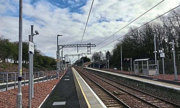 Shotts line £160m wiring work completed on time
