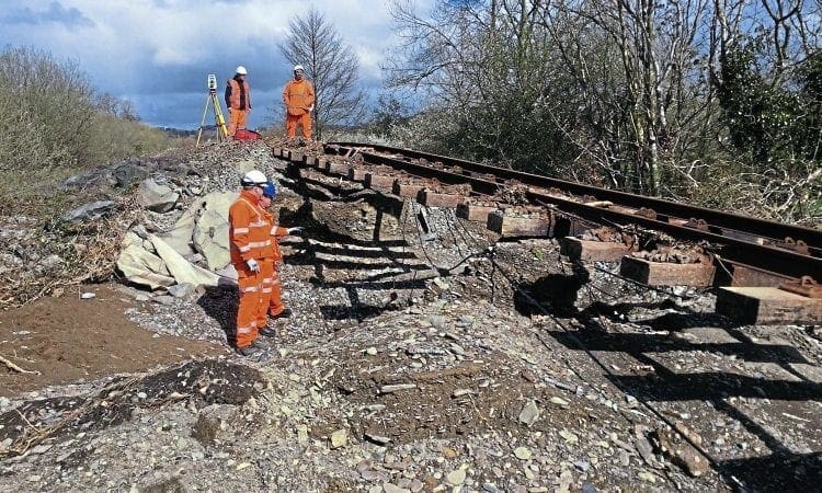 Summer reopening plan for damaged Conwy Valley line