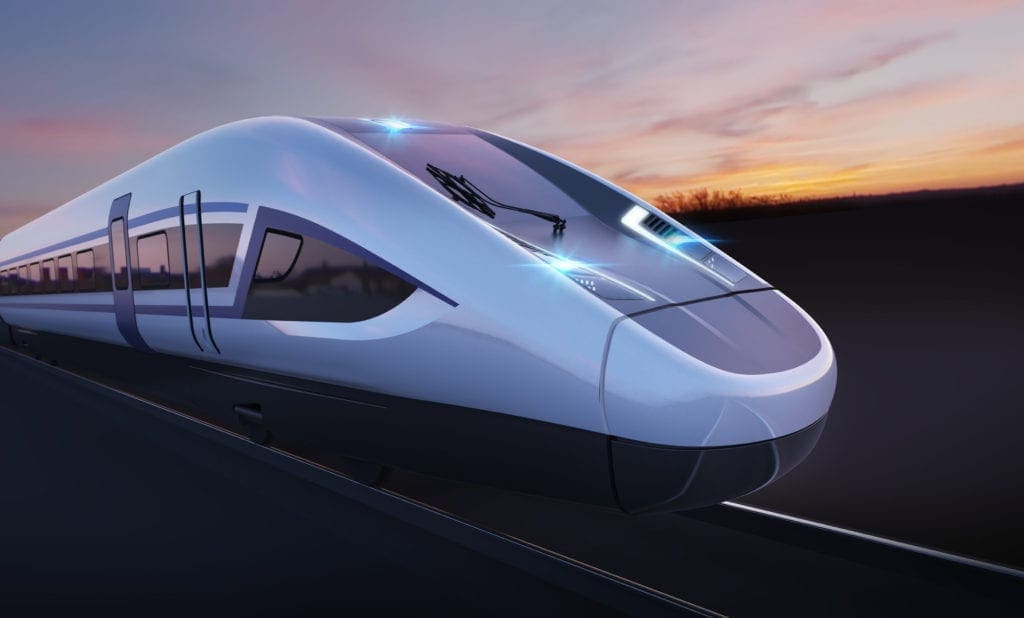 HS2 train