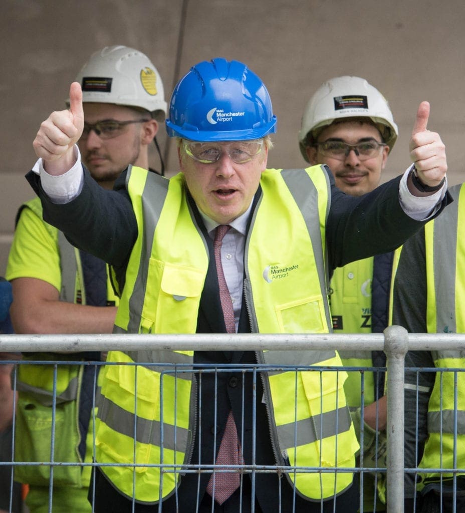 Boris Johnson has pledged £500m to reverse Beeching cuts. Stefan Rousseau/PA Wire