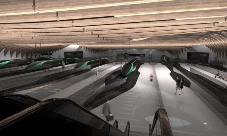 Virtual Hyperloop concept offers glimpse into future of travel