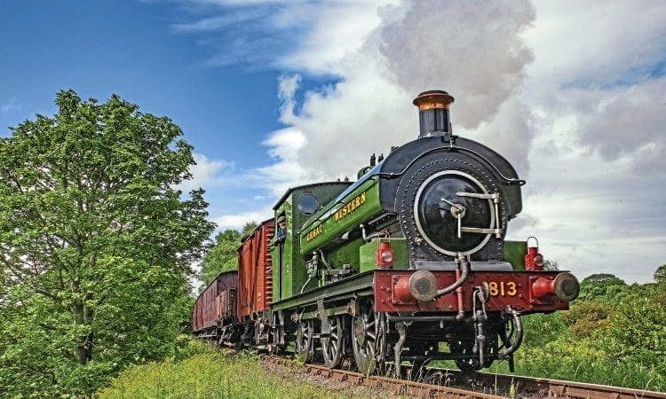 No. 813 returns to the North East for Tanfield ‘legends’ gala
