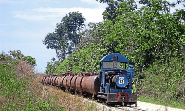 Rebuilt Simplex locos still at work in Malaysian palm oil industry