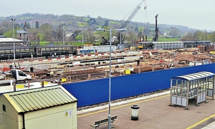 £40million Exeter depot beginning to take shape