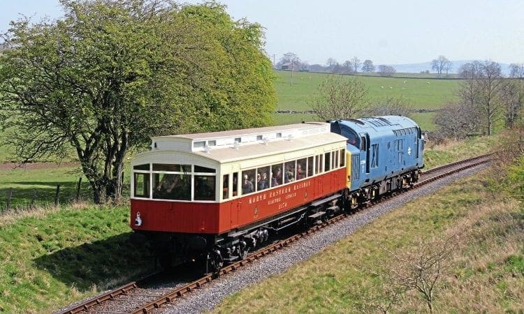 NER 1903 railcar enters service at Embsay & Bolton Abbey