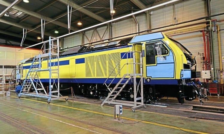 New Stadler diesel locos for Bolivia taking shape