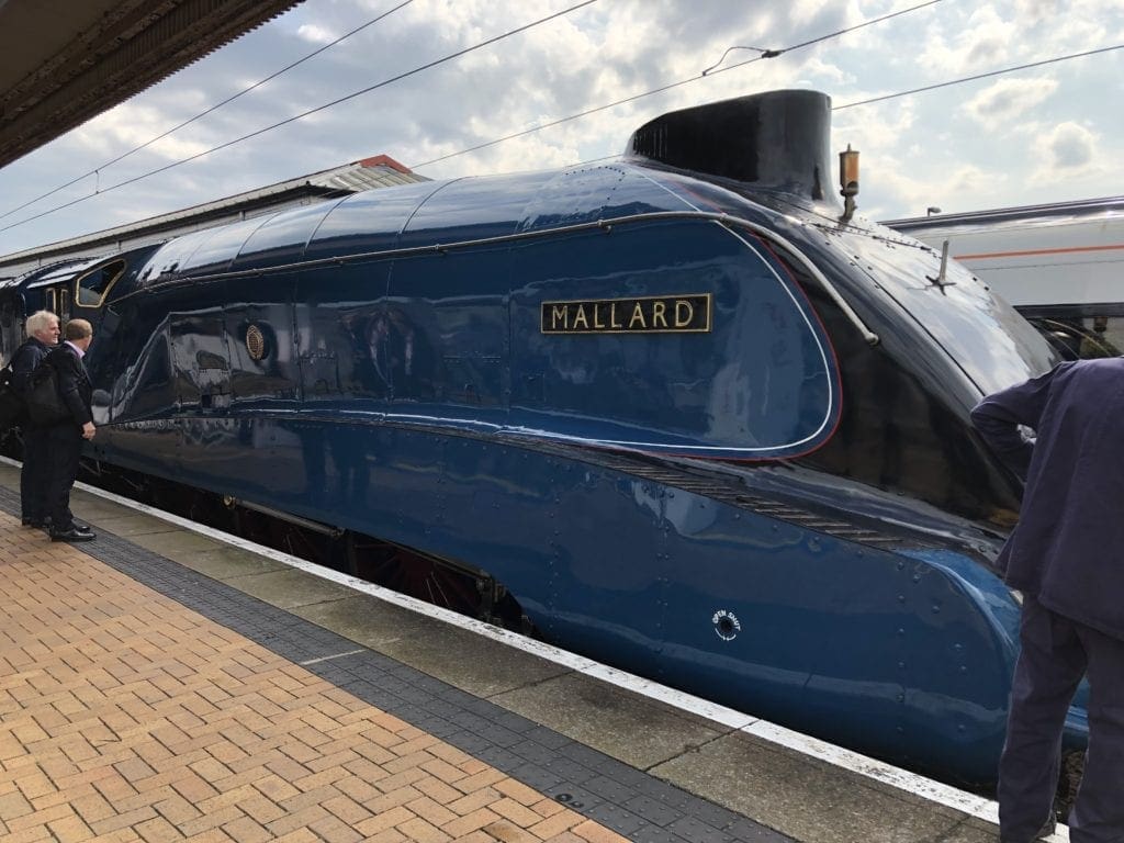 Mallard is the holder of the world speed record for steam locomotives at 126 mph. 