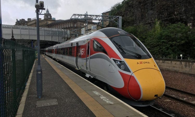LNER launches first Azuma from Edinburgh to London