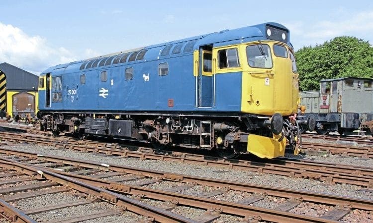 Bo’ness & Kinneil Class 27 makes long journey to Kent