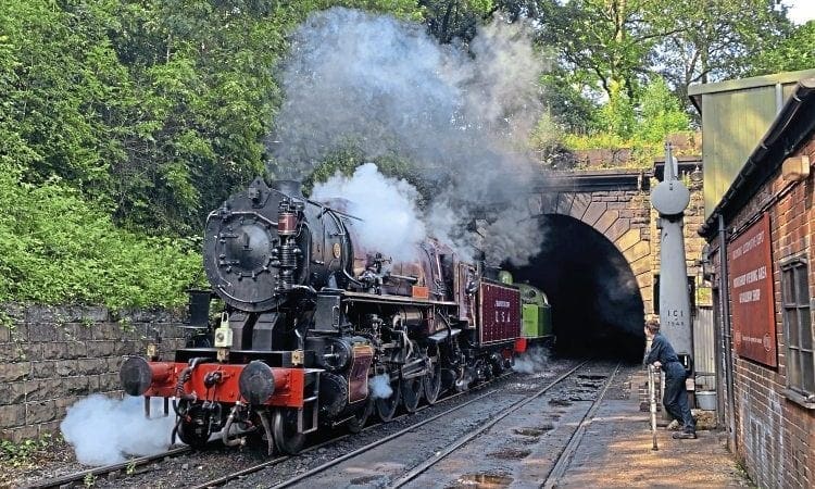 Overhauled ‘S160’ and ‘S15’ begin running-in at NYMR