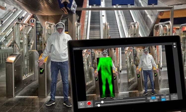 Body scanners screening passengers for weapons amid London violence