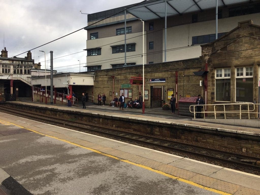 Keighley station.