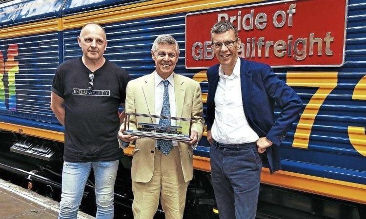 GB Railfreight’s pride as it unveils Class 66