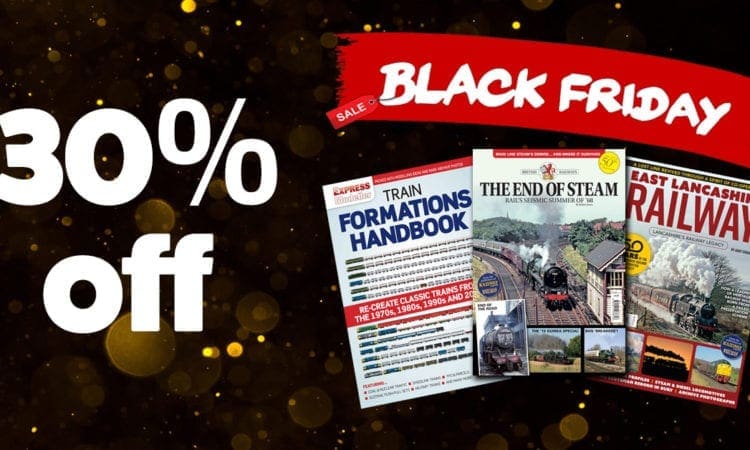 Black Friday sale: 30% off your favourite railway books