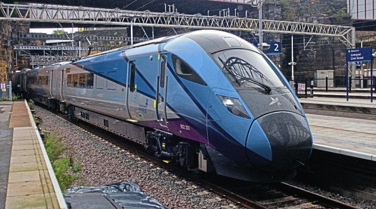 Hitachi Class 802 enters service with TransPennine Express