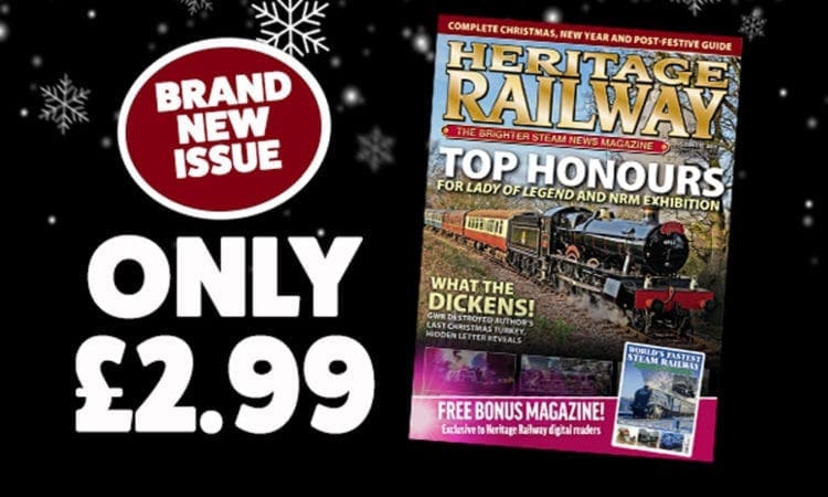 Fantastic digital offering at Heritage Railway magazine