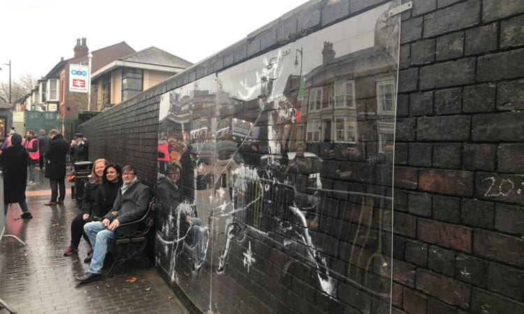 Network Rail protects Banksy’s Birmingham homelessness art