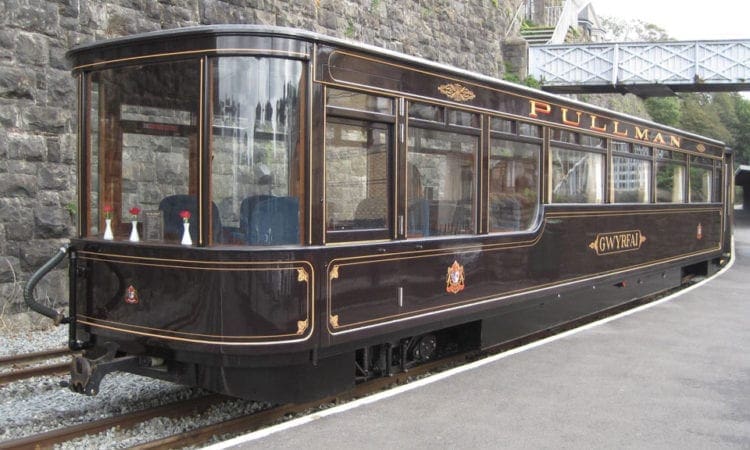 Welsh Highlands Railways’ new Pullman carriage ‘Gwyrfai’ to take centre stage in Manchester