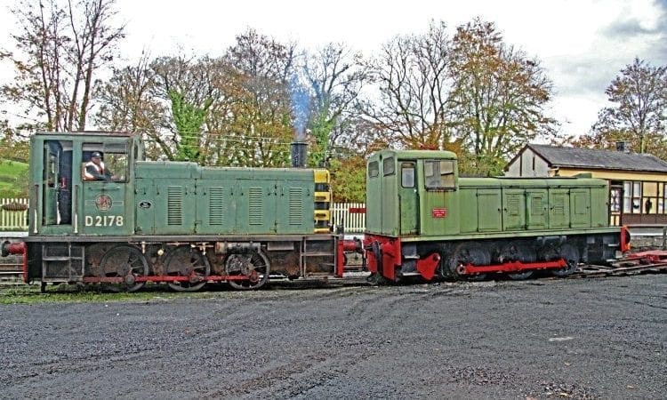 Rare Peckett diesel arrives at the Gwili Railway