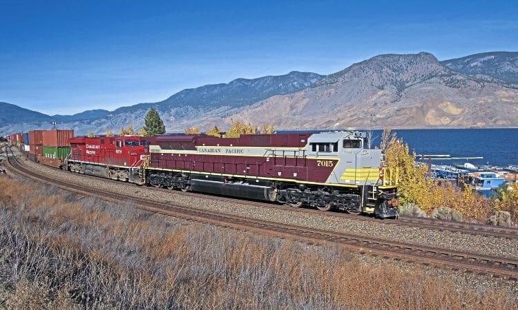 Retro livery for rebuilt Canadian Pacific locos