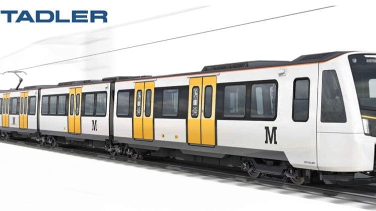 Stadler to build new Tyne & Wear Metro trains