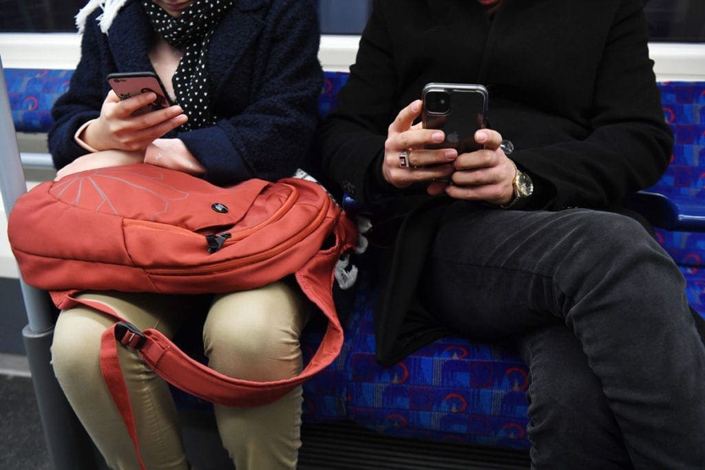 The number of women being sent sexually explicit images by strangers on trains, called cyber-flashing, is going largely unreported despite rise in incidents