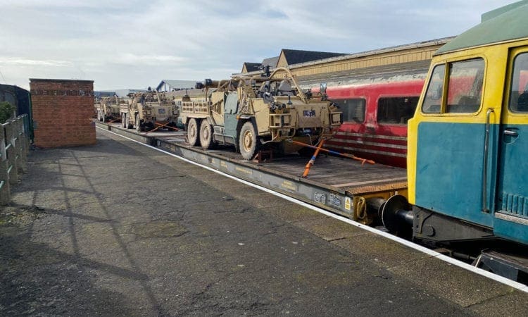 MoD traffic returns to Mid-Norfolk Railway for first time since 2009