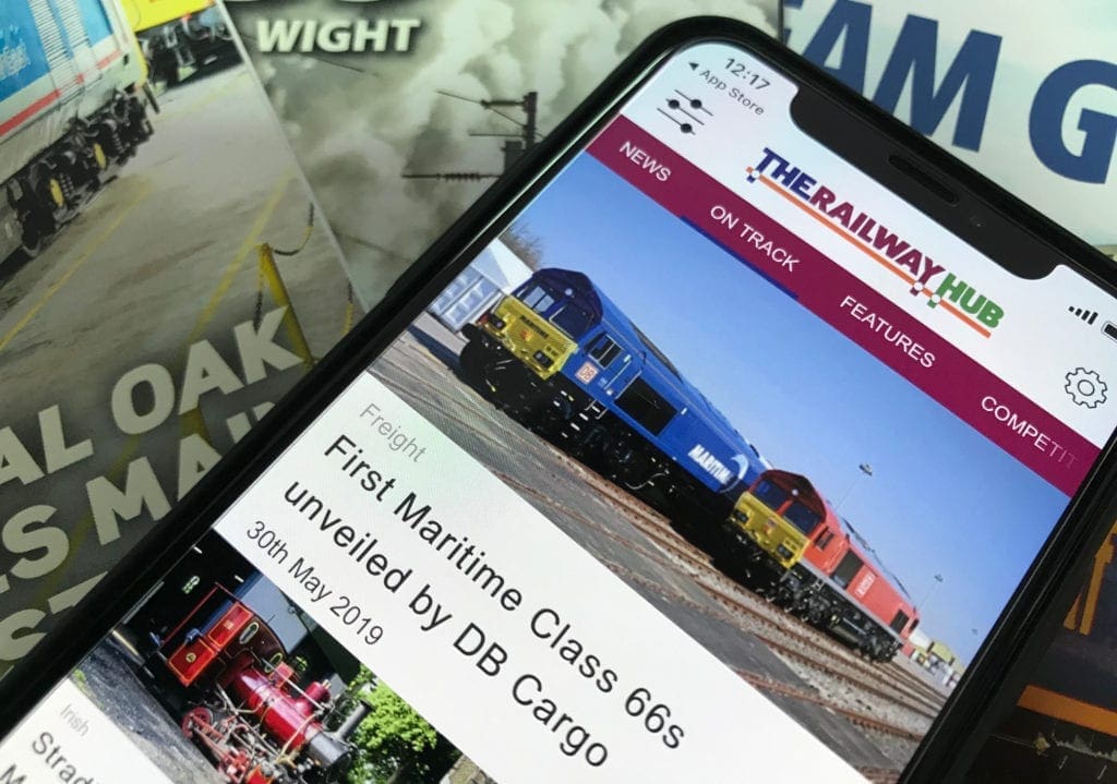 The Railway Hub app