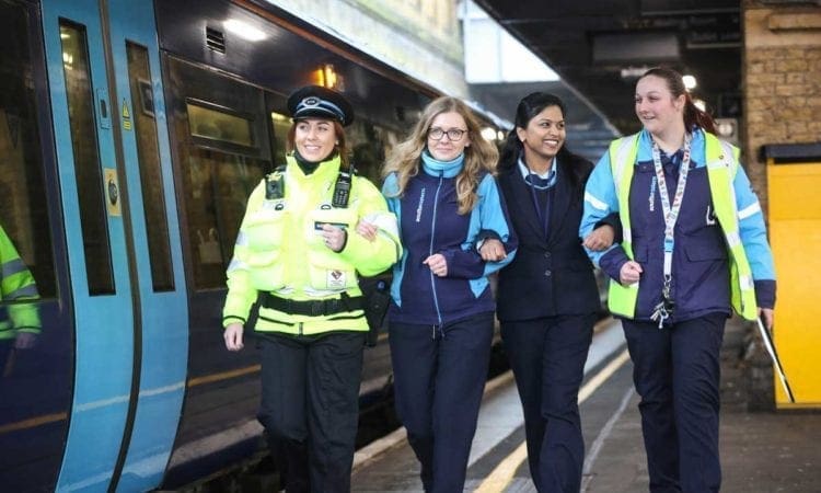 Historic rail service marks International Women’s Day