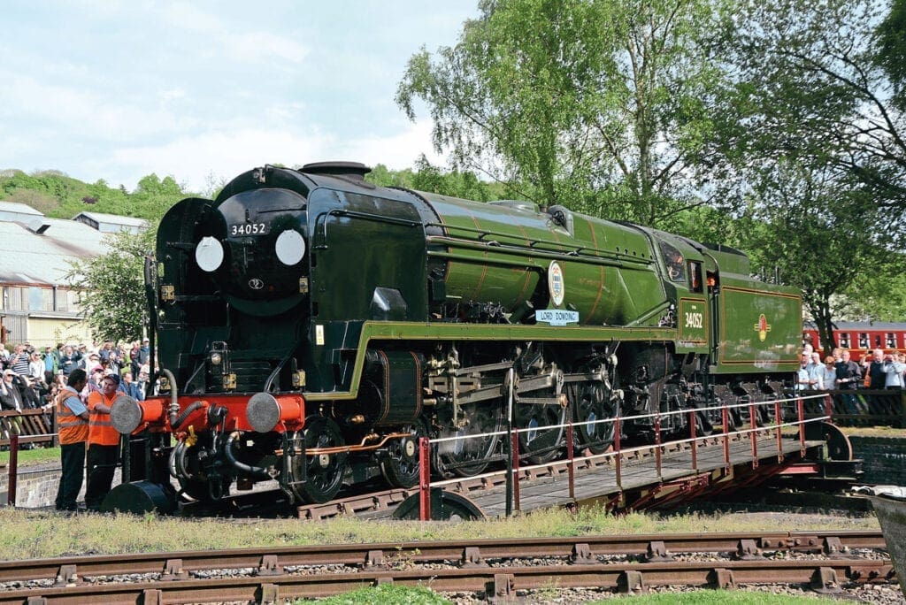 SR rebuilt West Country No. 34046 Braunton