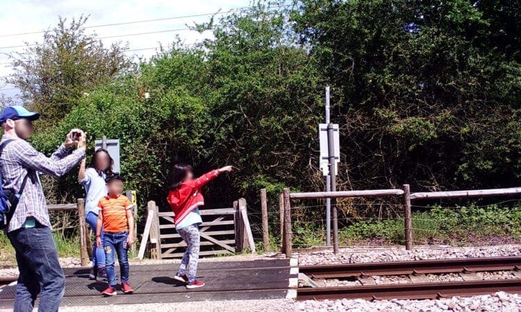 Network Rail offers stark warning after level crossing misuse