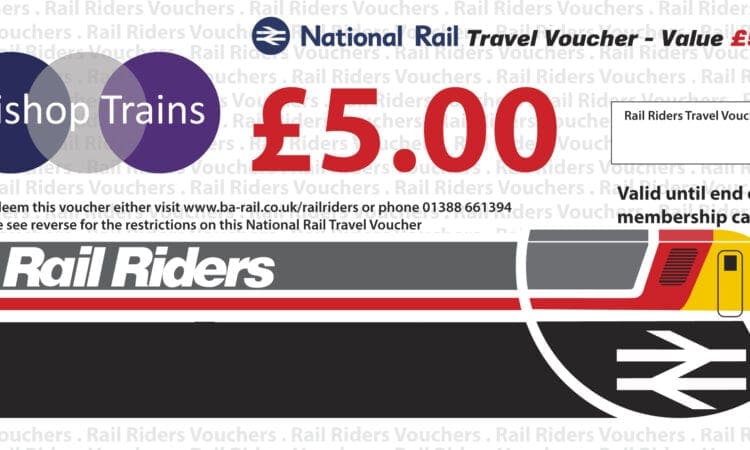 Rail Riders in partnership with Bishop Trains relaunch Rail Travel Vouchers