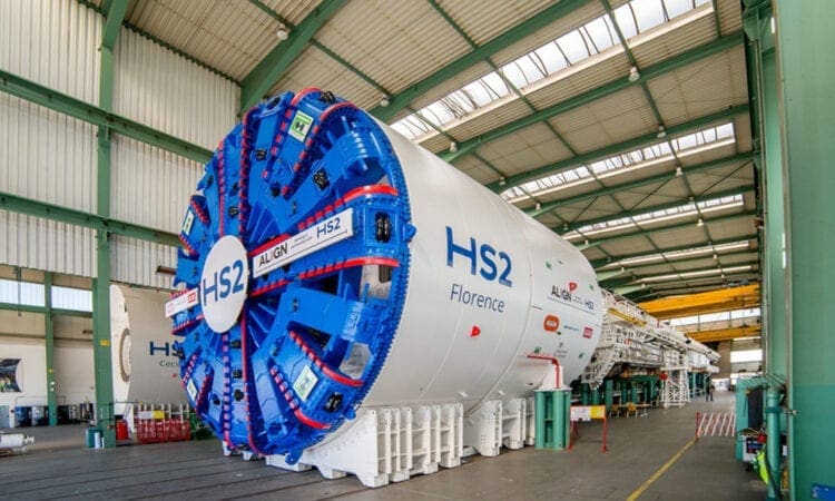 Enormous HS2 Tunnel Boring Machines set for 10-mile tunnel excavation