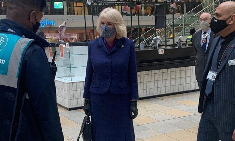 Duchess of Cornwall thanks station staff for keeping passengers safe