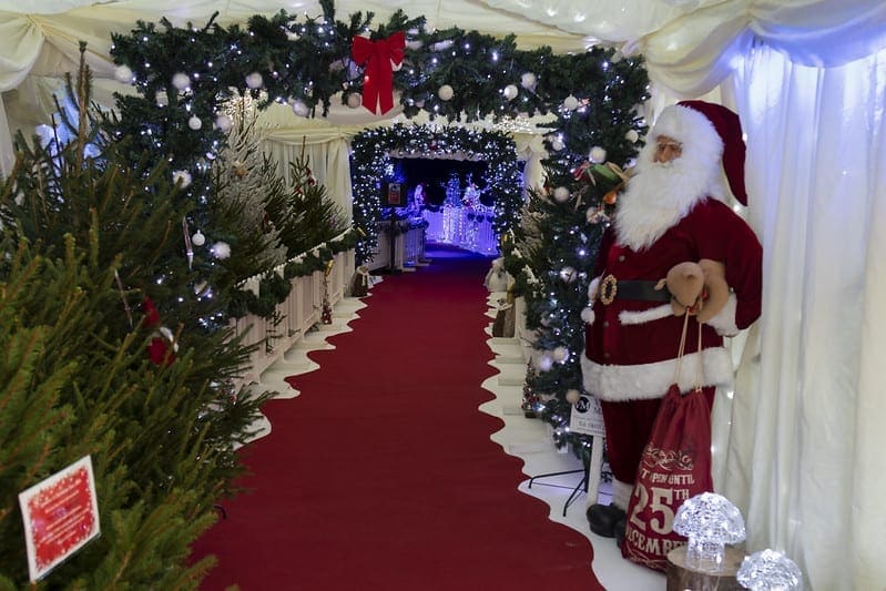 Santa's grotto at North Norfolk Railway