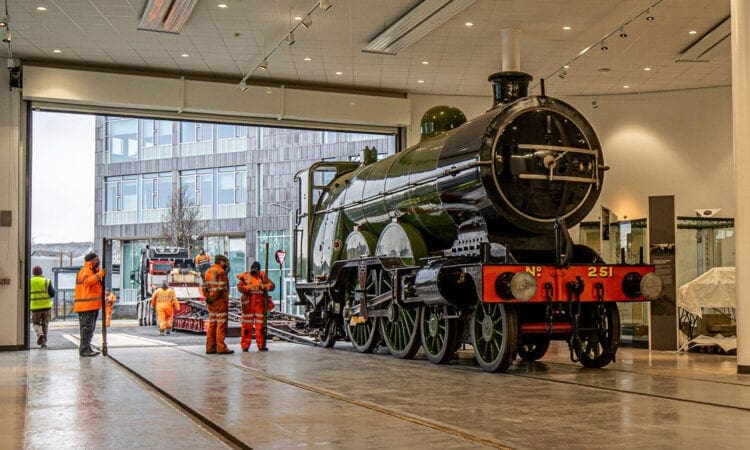 Over 100-year-old steam locomotive returns to Doncaster