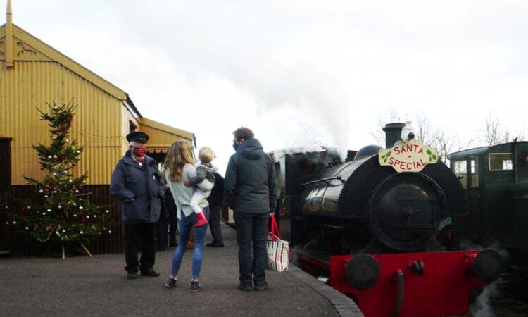 Santa specials success at the Mid-Suffolk Light Railway
