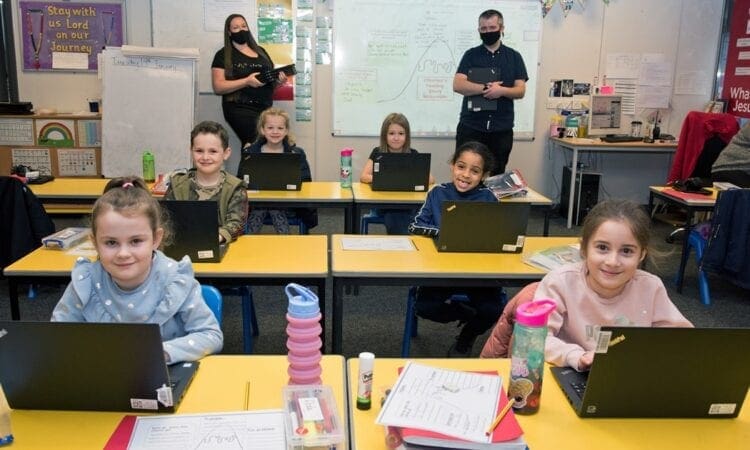 Network Rail donates laptops for school pupils during lockdown