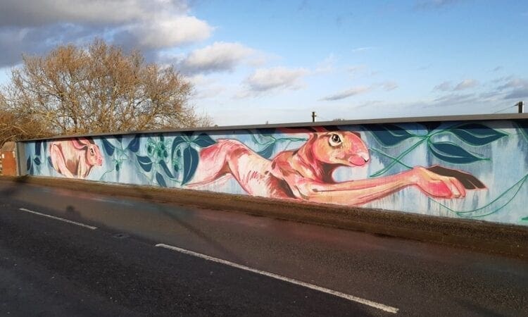 Artwork installed in York to help tackle graffiti near railway