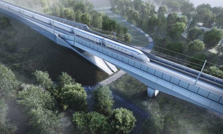 HS2 begins work on UK’s longest rail viaduct