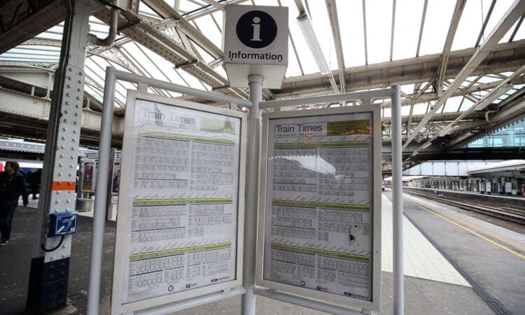 2,500 more services in largest boost to rail timetables this year
