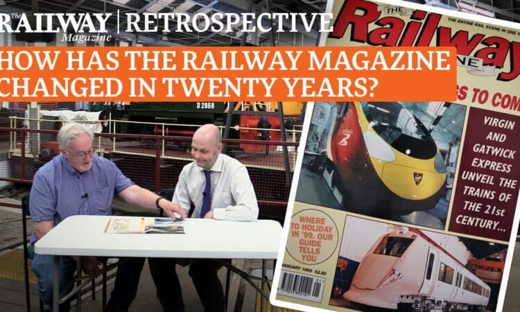 How has The Railway Magazine changed in the last twenty years?