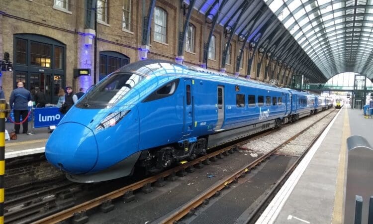 New Lumo train service linking London and Edinburgh launches