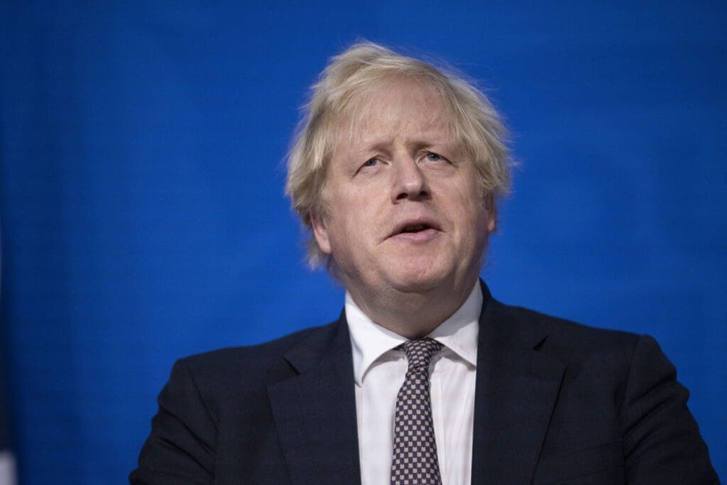 Boris Johnson announced masks to return