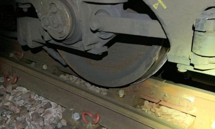 Freight train derailment blocks high-speed passenger services